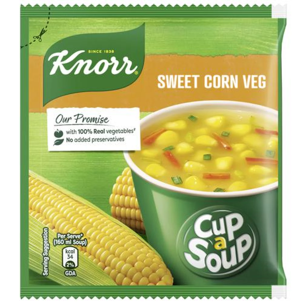 Knorr Instant Sweet Corn Cup-A-Soup, 10x10 g Multipack-2.webp